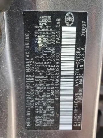 2024 TOYOTA CAMRY SE NIGHT SHADE  