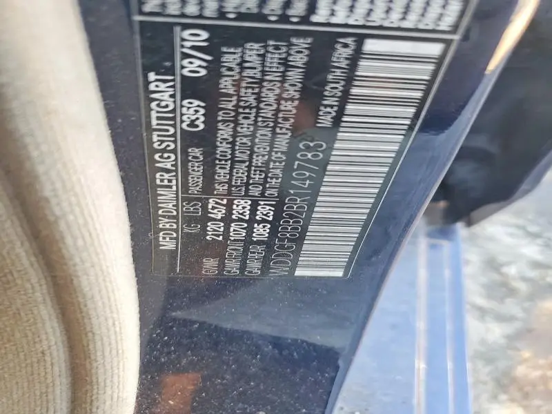 2011 MERCEDES-BENZ C 300 4MATIC  