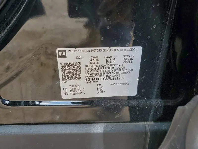 2023 CHEVROLET EQUINOX LS  