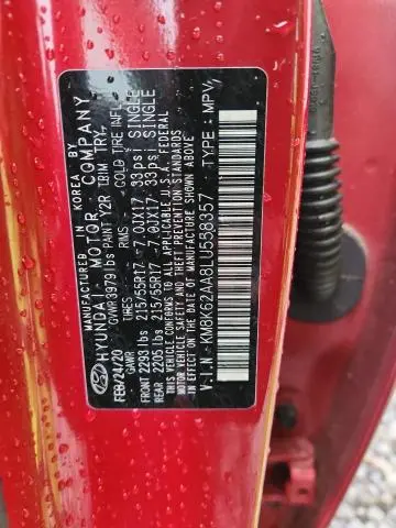 2020 HYUNDAI KONA SEL PLUS  