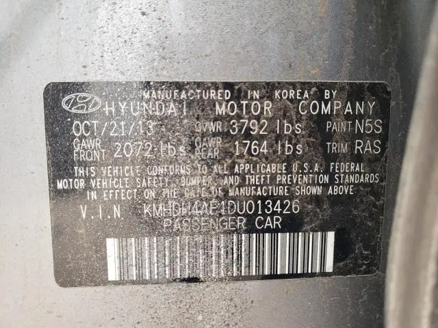 2013 HYUNDAI ELANTRA GLS