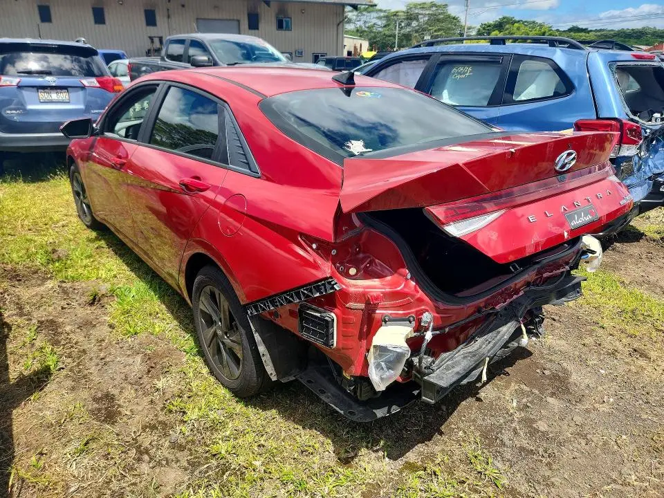 2023 HYUNDAI ELANTRA BLUE  