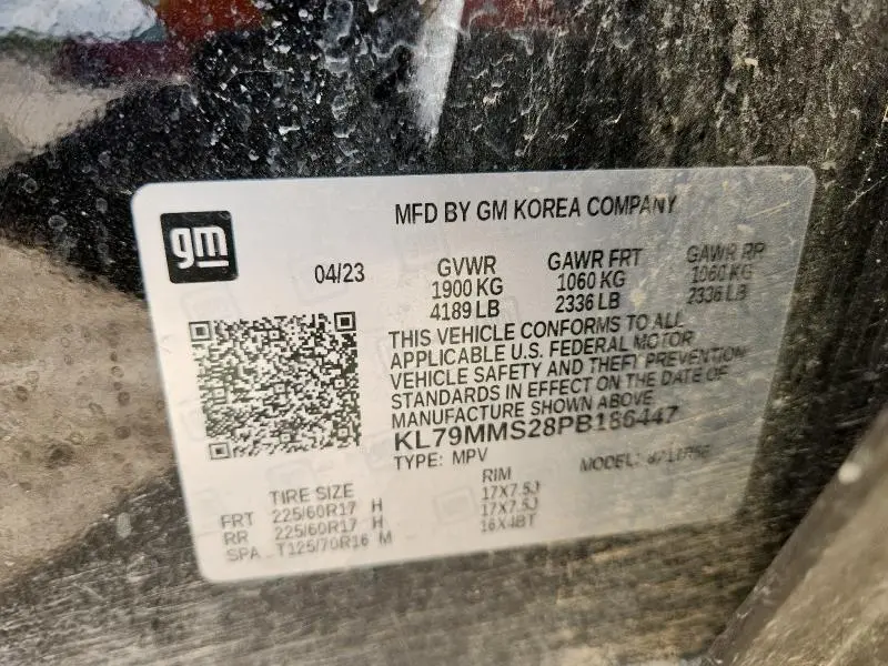 2023 CHEVROLET TRAILBLAZER LS  