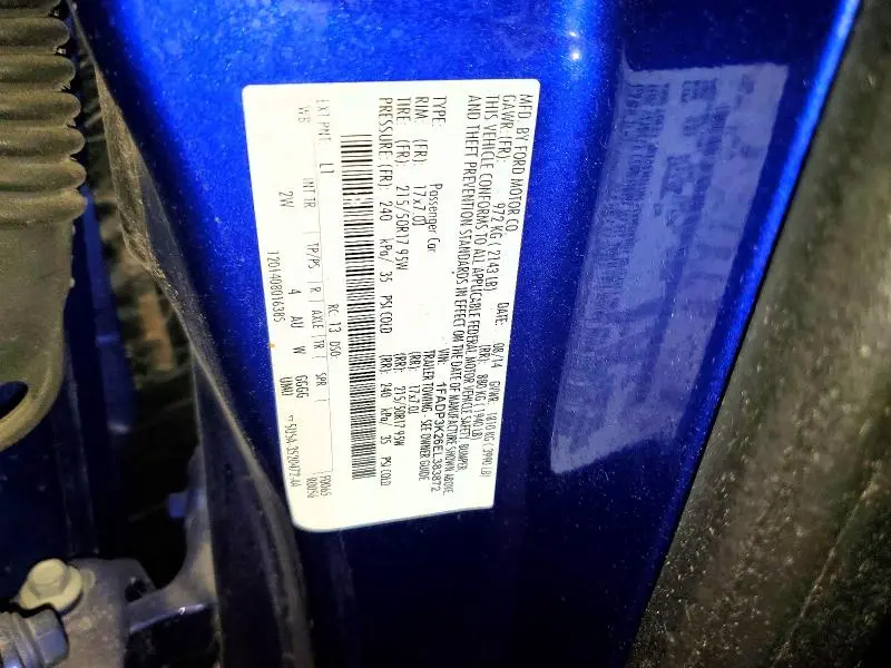 2014 FORD FOCUS SE  
