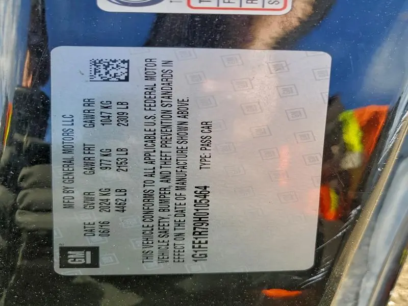 2017 CHEVROLET CAMARO SS  