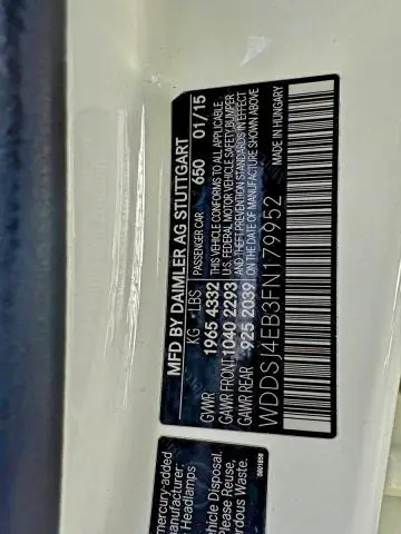 2015 MERCEDES-BENZ CLA 250  