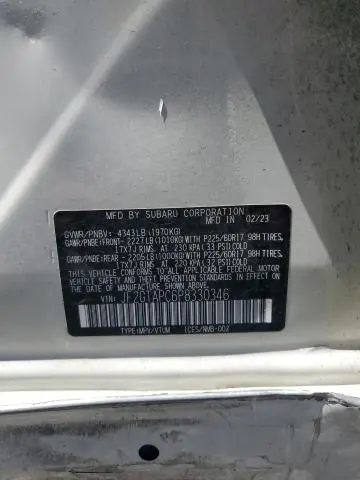 2023 SUBARU CROSSTREK PREMIUM  