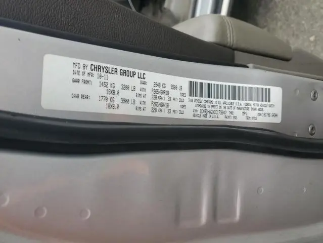 2012 DODGE DURANGO SXT  