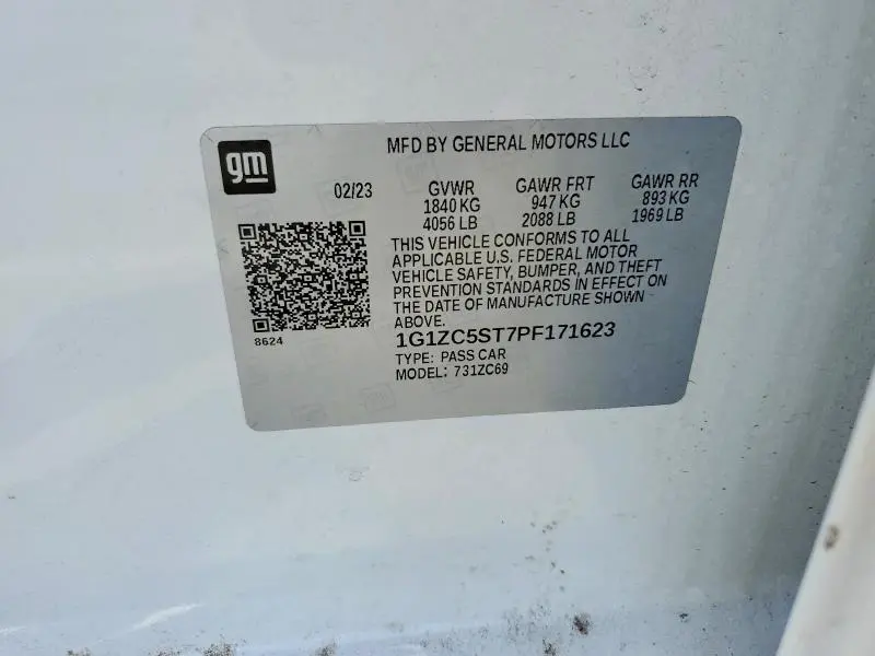 2023 CHEVROLET MALIBU LS  