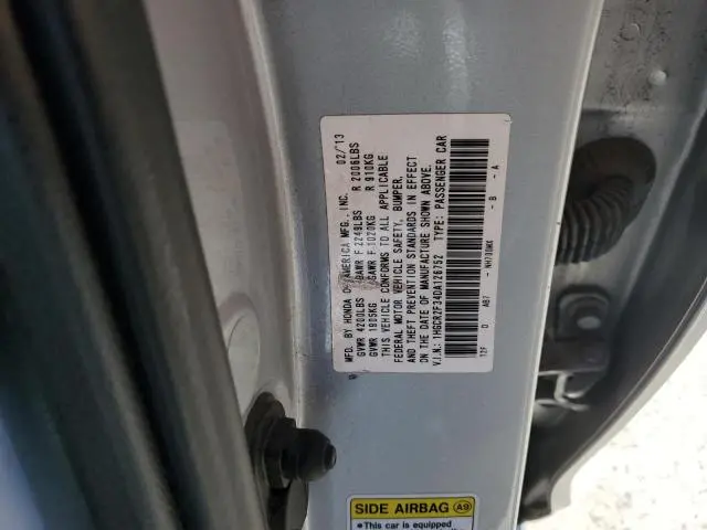 2013 HONDA ACCORD LX  