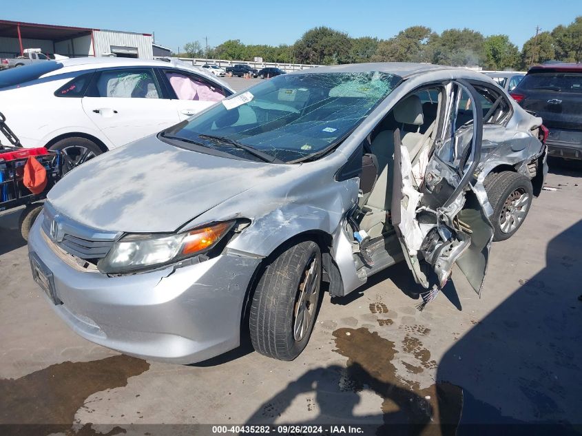 2012 HONDA CIVIC LX