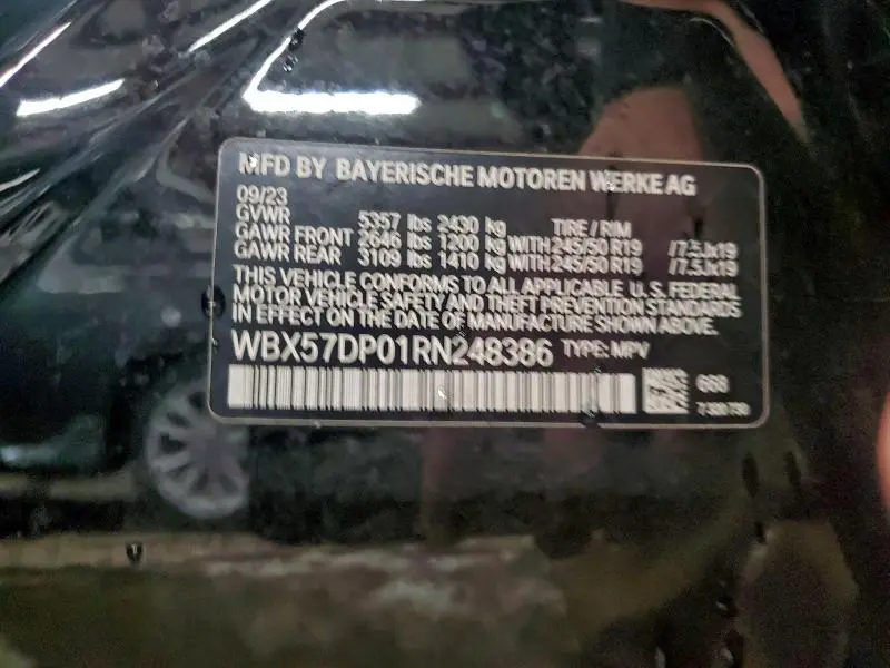 2024 BMW X3 XDRIVE30I  