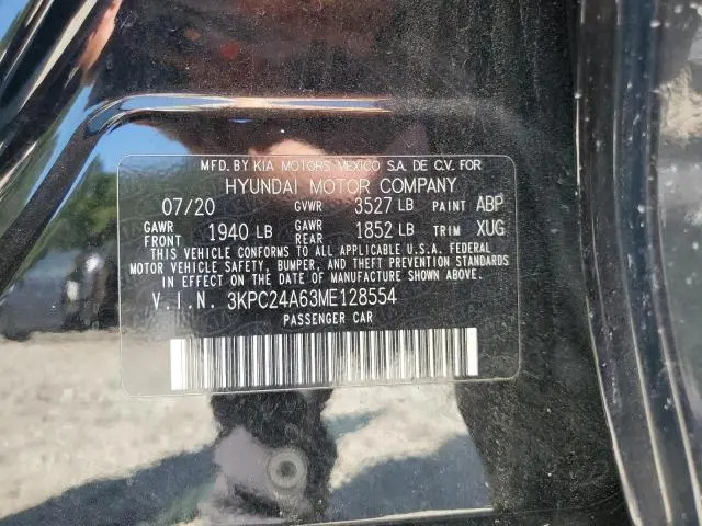 2021 HYUNDAI ACCENT SE