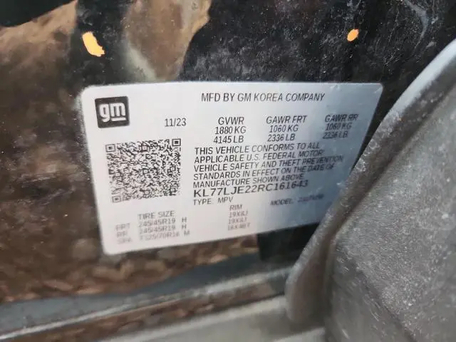 2024 CHEVROLET TRAX 2RS  