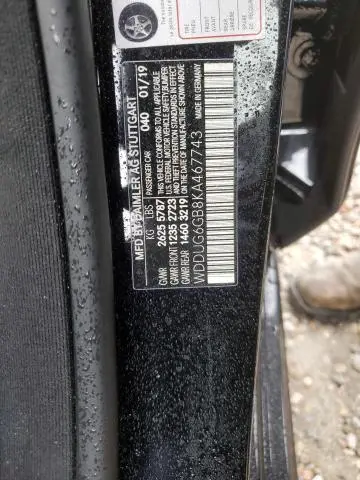 2019 MERCEDES-BENZ S 450  