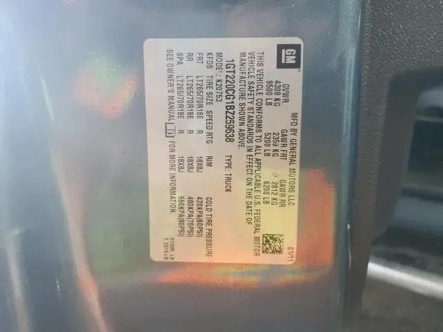 2011 GMC SIERRA K2500 SLE  