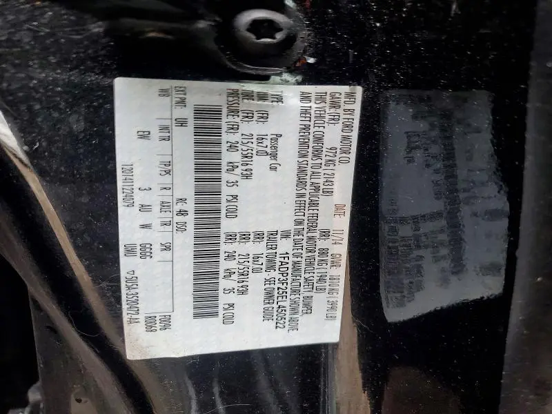 2014 FORD FOCUS SE  