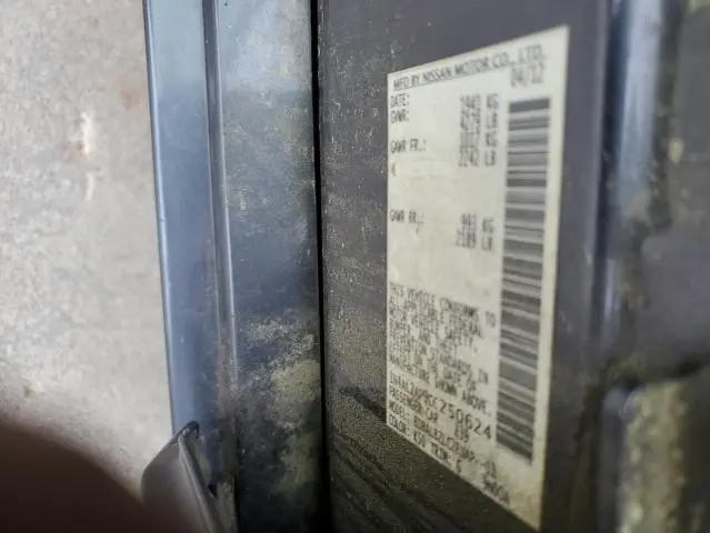 2012 NISSAN ALTIMA BASE  