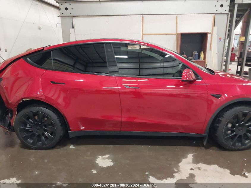 2021 TESLA MODEL Y LONG RANGE DUAL MOTOR ALL-WHEEL DRIVE