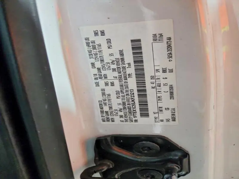 2018 FORD F150 SUPER CAB  