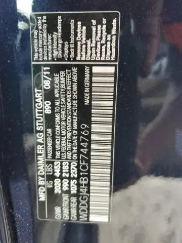 2012 MERCEDES-BENZ C 250  