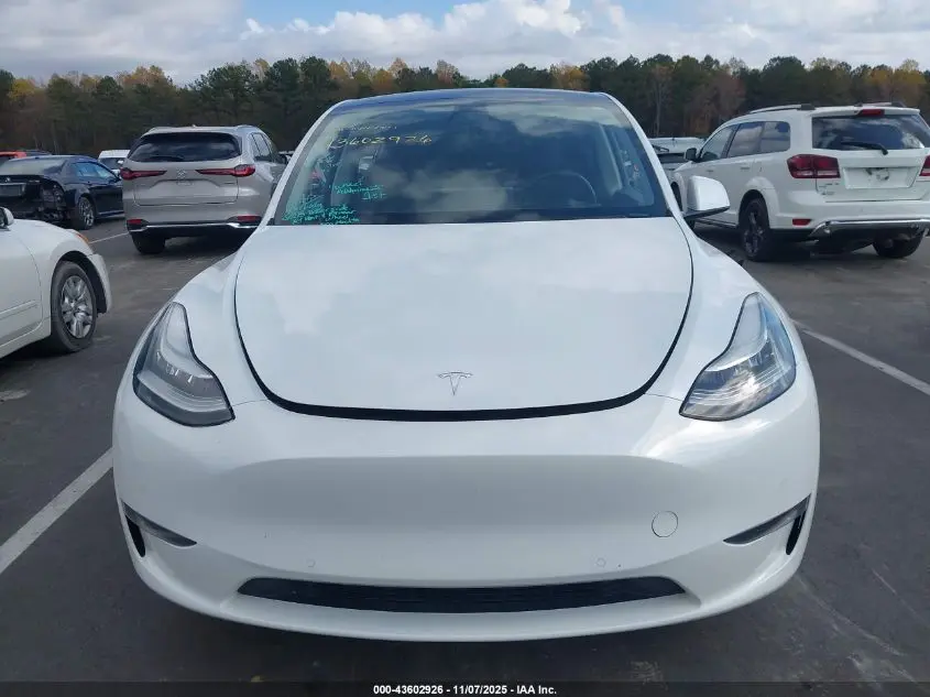 2020 TESLA MODEL Y LONG RANGE DUAL MOTOR ALL-WHEEL DRIVE