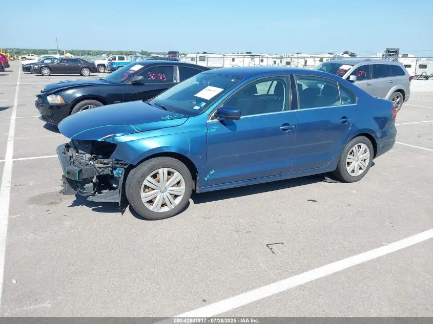 2017 VOLKSWAGEN JETTA 1.4T S
