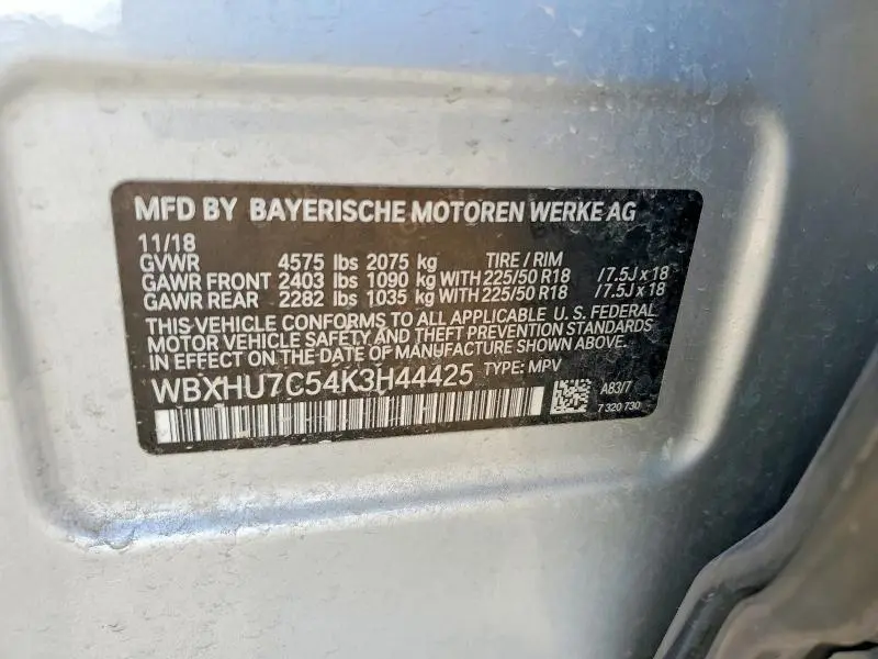 2019 BMW X1 SDRIVE28I  