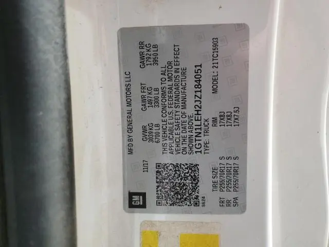 2018 GMC SIERRA C1500  