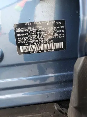 2024 SUBARU FORESTER   