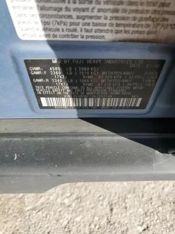 2010 SUBARU OUTBACK 2.5I PREMIUM  