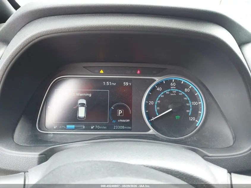 2020 NISSAN LEAF SV 40 KWH