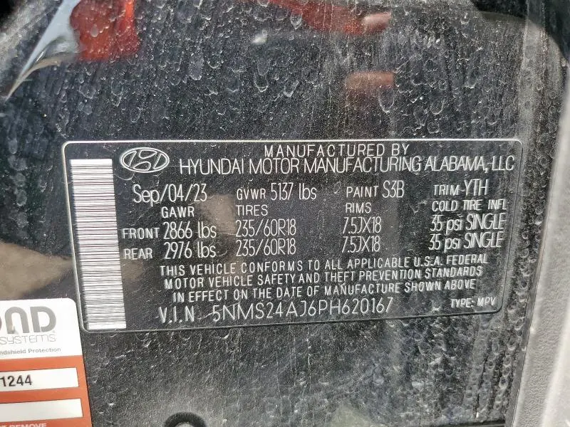 2023 HYUNDAI SANTA FE SEL  