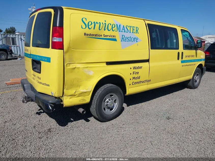 2024 CHEVROLET EXPRESS CARGO RWD 2500 EXTENDED WHEELBASE WT