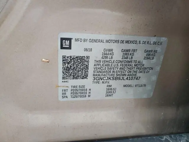 2018 CHEVROLET TRAX LS  