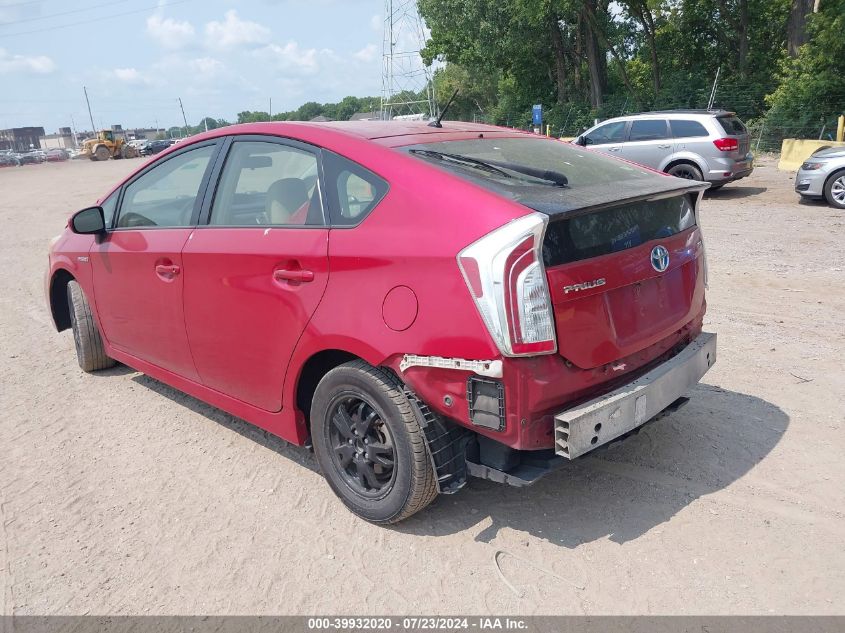 2014 TOYOTA PRIUS TWO