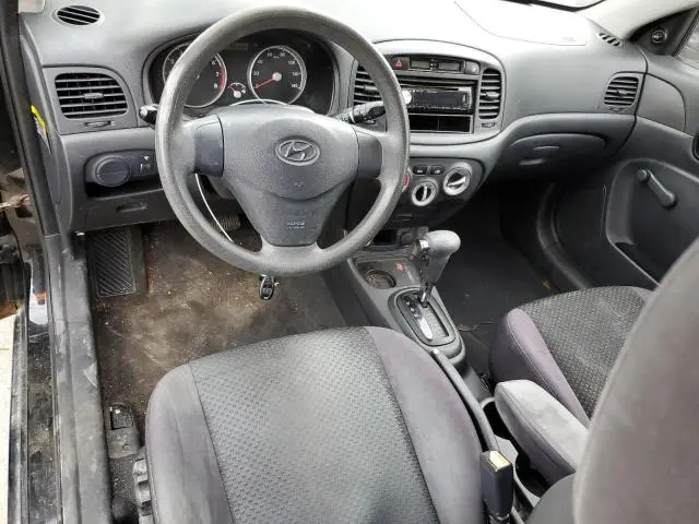 2010 HYUNDAI ACCENT BLUE  