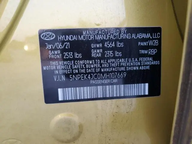 2021 HYUNDAI SONATA N LINE
