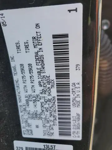 2014 TOYOTA TUNDRA DOUBLE CAB LIMITED  