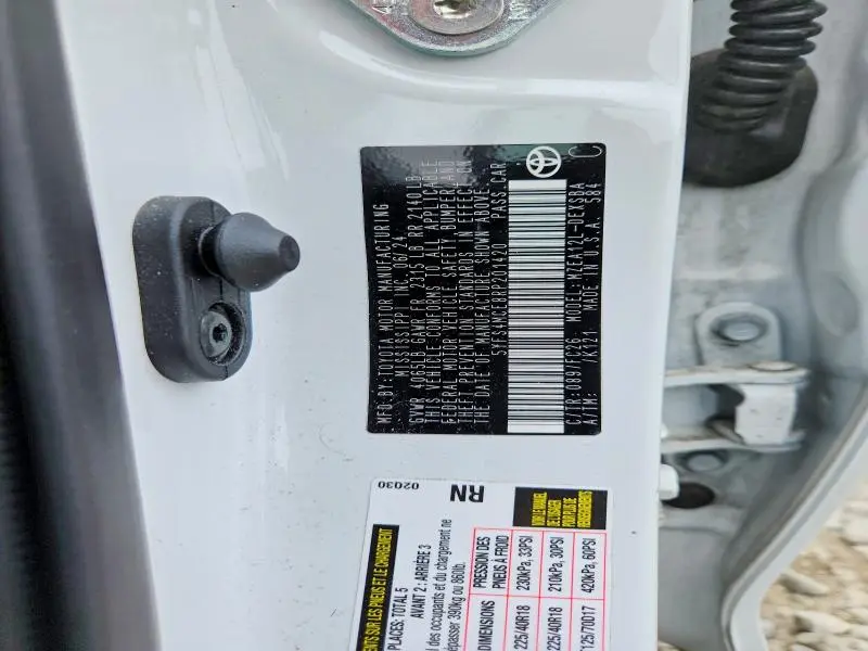 2024 TOYOTA COROLLA SE  