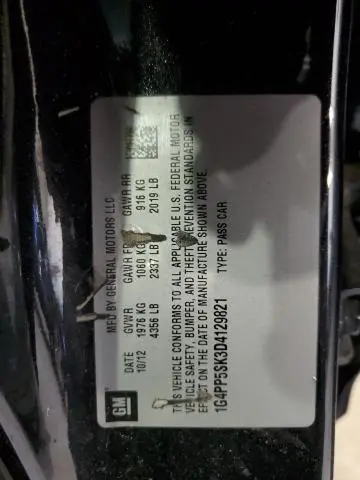 2013 BUICK VERANO 
