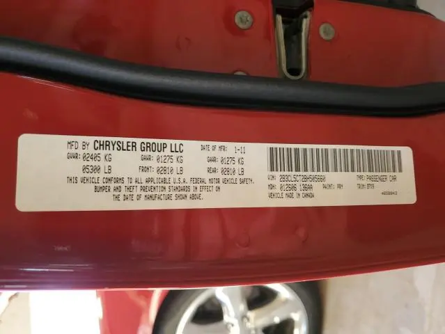 2011 DODGE CHARGER R/T  