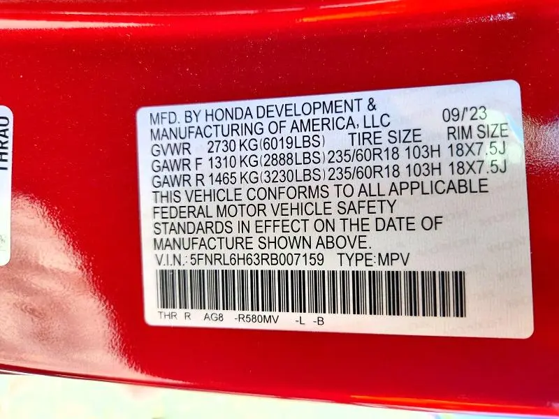 2024 HONDA ODYSSEY EXL  