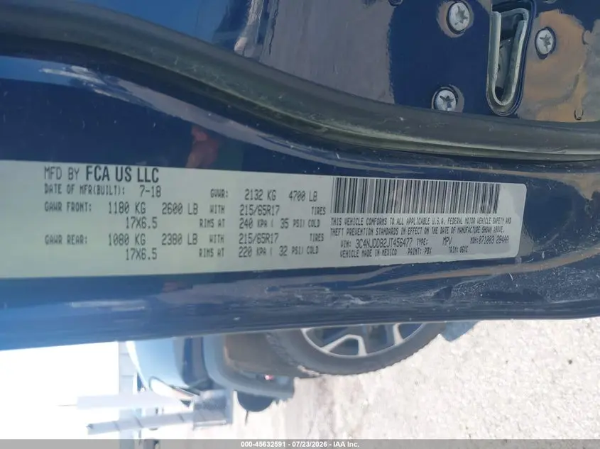 2018 JEEP COMPASS TRAILHAWK 4X4