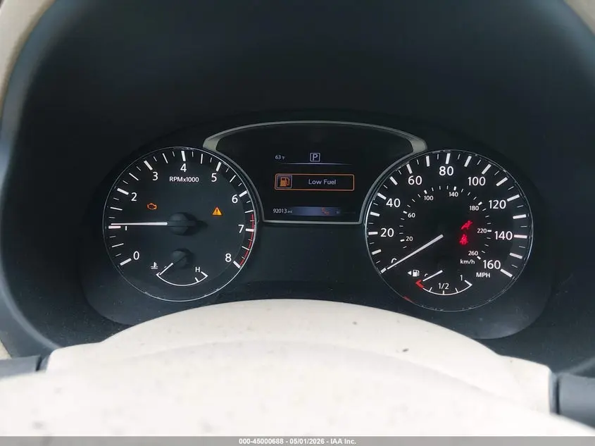 2016 NISSAN ALTIMA 2.5 SV