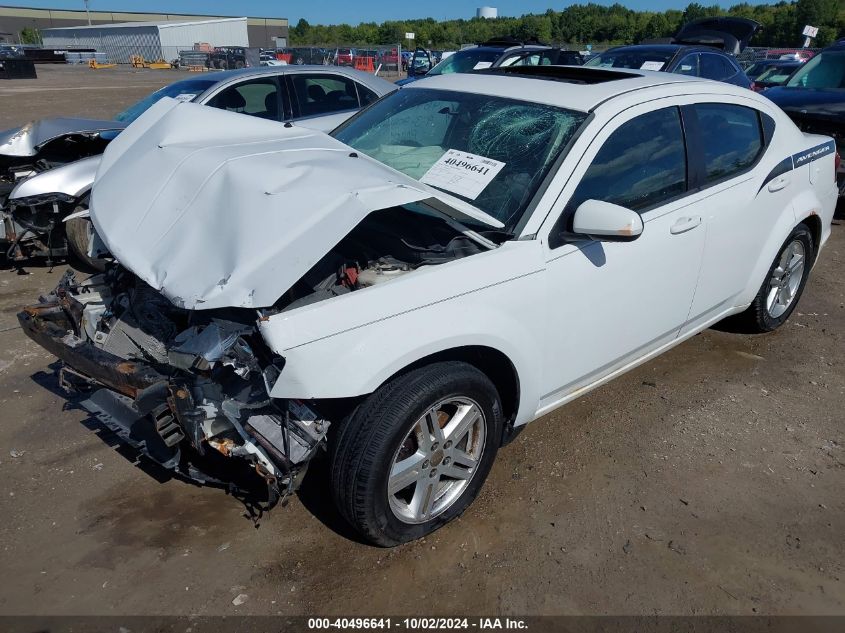 2012 DODGE AVENGER SXT