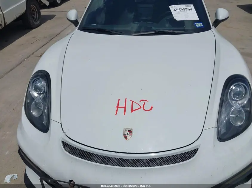 2015 PORSCHE CAYMAN S