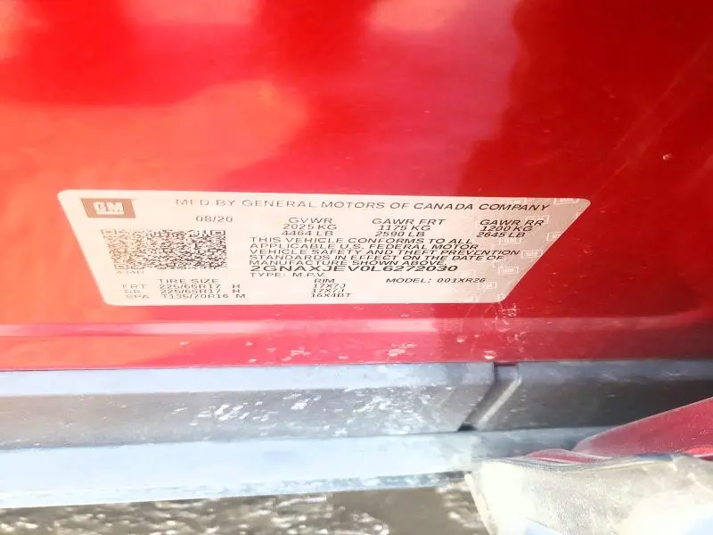 2020 CHEVROLET EQUINOX LT  