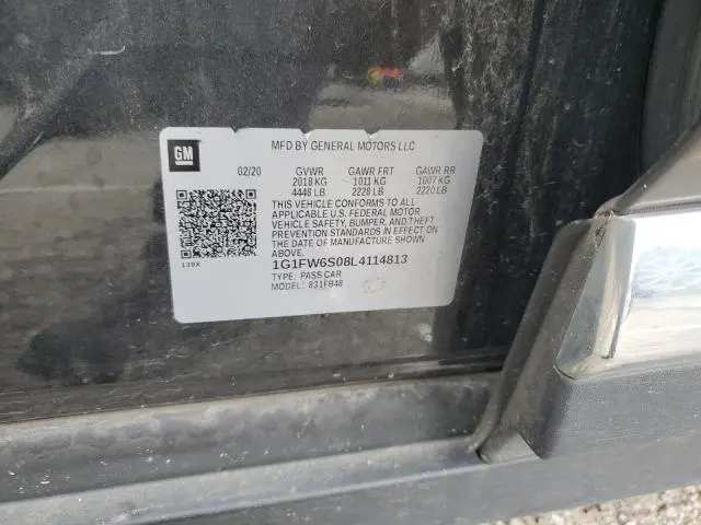 2020 CHEVROLET BOLT EV LT