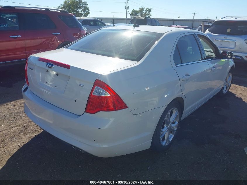 2012 FORD FUSION SE